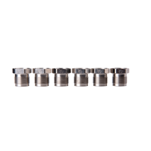 Dodge 2500 Fuel Supply Tube Nuts - Fleece Performance - Stainless Steel - `03-`22 Dodge 2500 Fuel Supply Tube Nuts - Fleece Performance - Stainless Steel - `03-`22